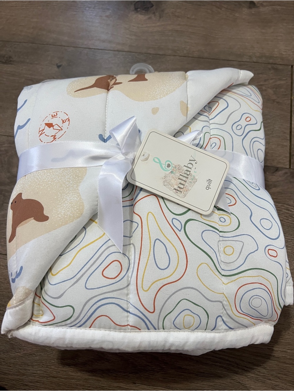 Lullaby Lane Baby Quilt New